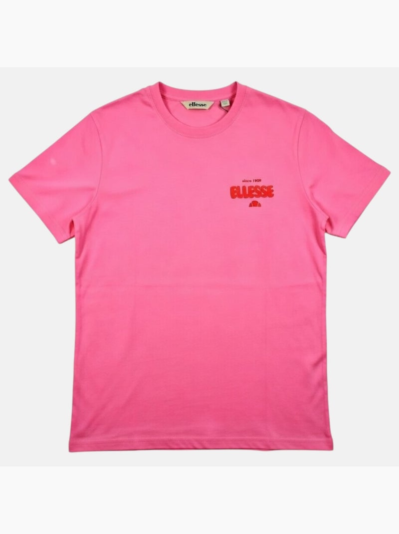 Ellesse - Tee shirt femme manches courtes Rose - Kiabi