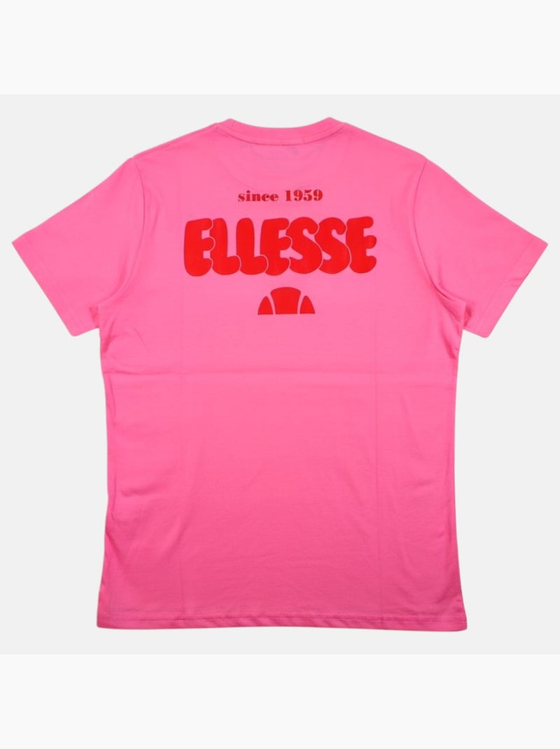 Ellesse - Tee shirt femme manches courtes Rose - Kiabi