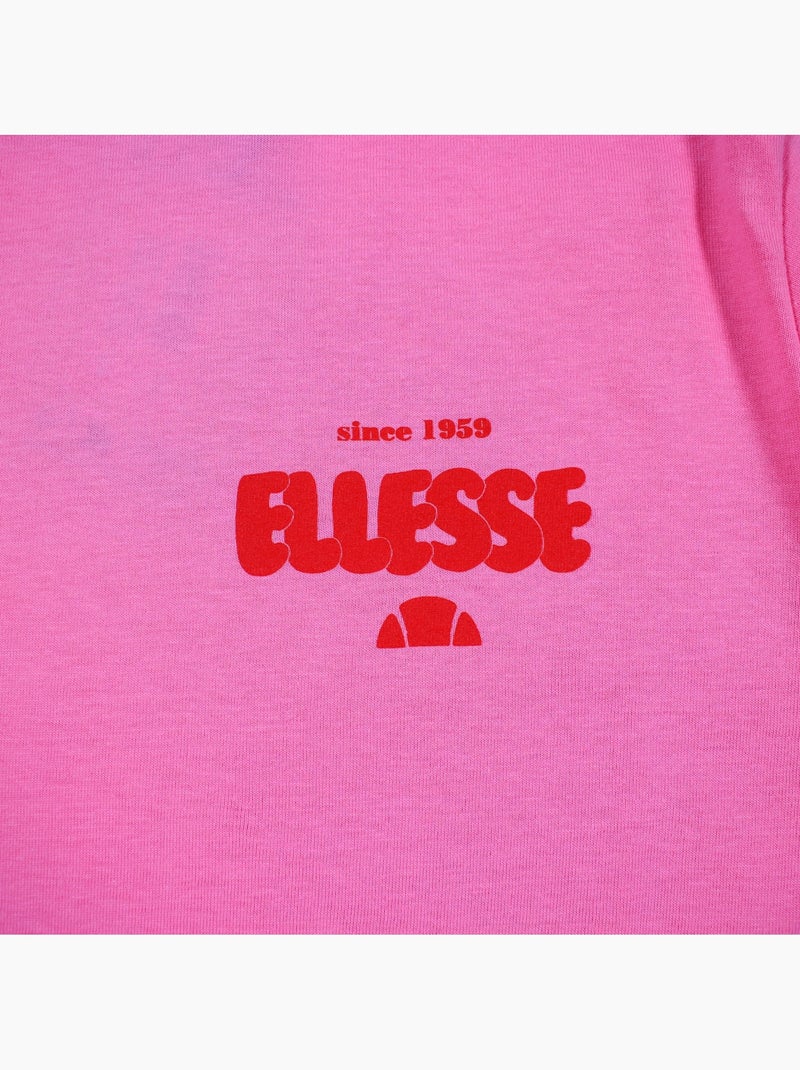 Ellesse - Tee shirt femme manches courtes Rose - Kiabi