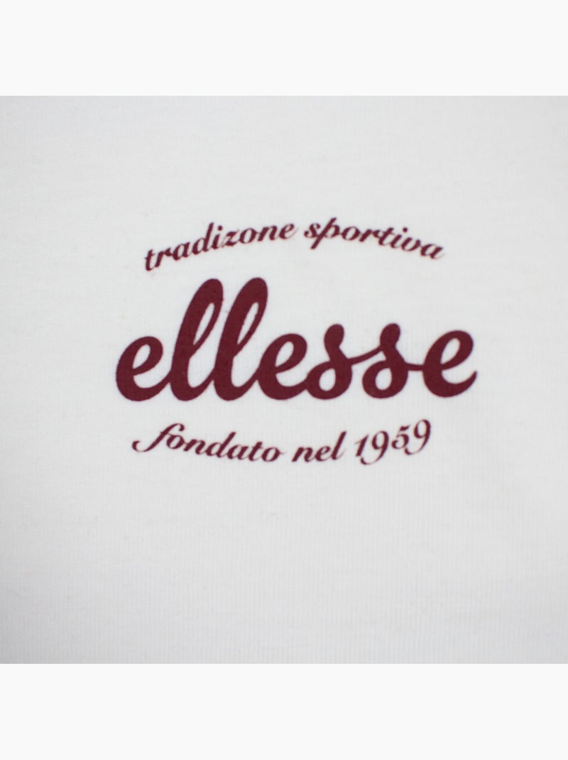 Ellesse - Top manches courtes Fille avec imprimé Blanc - Kiabi