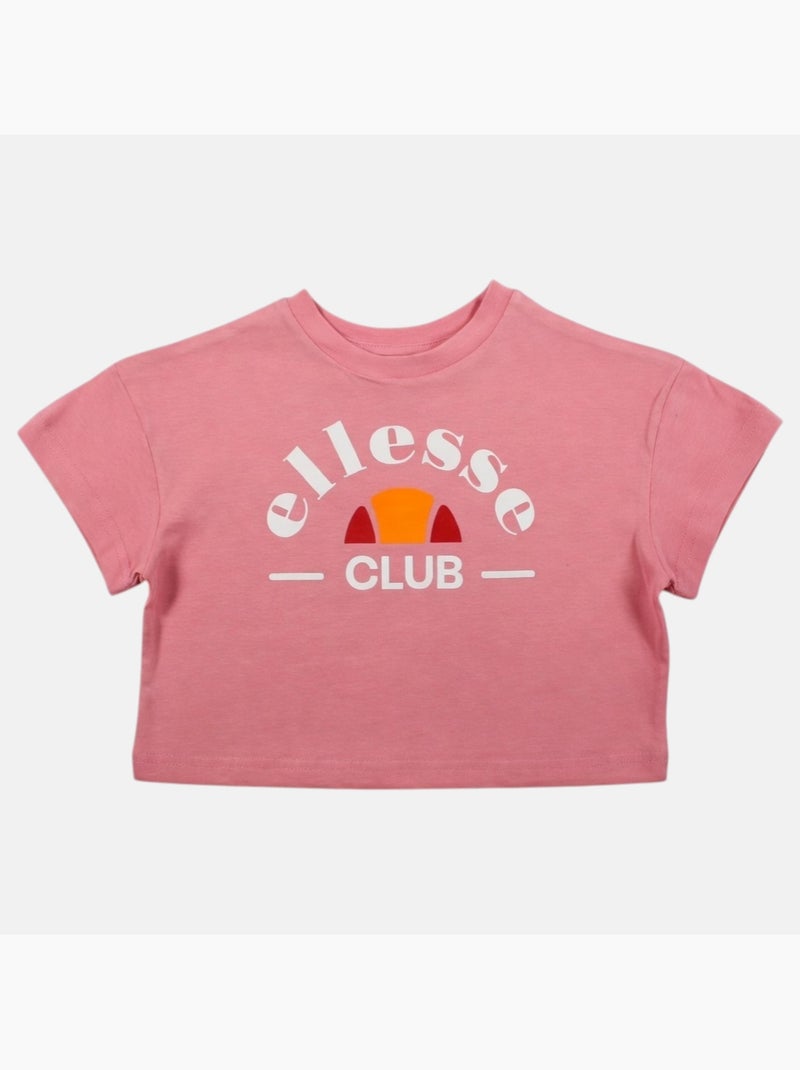 Ellesse - Top manches courtes Fille avec imprimé Rose - Kiabi