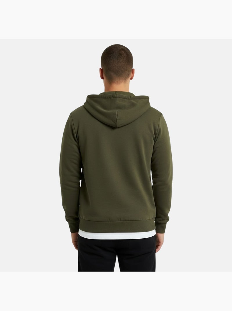Ellesse - Veste sweat à capuche Homme Kaki - Kiabi