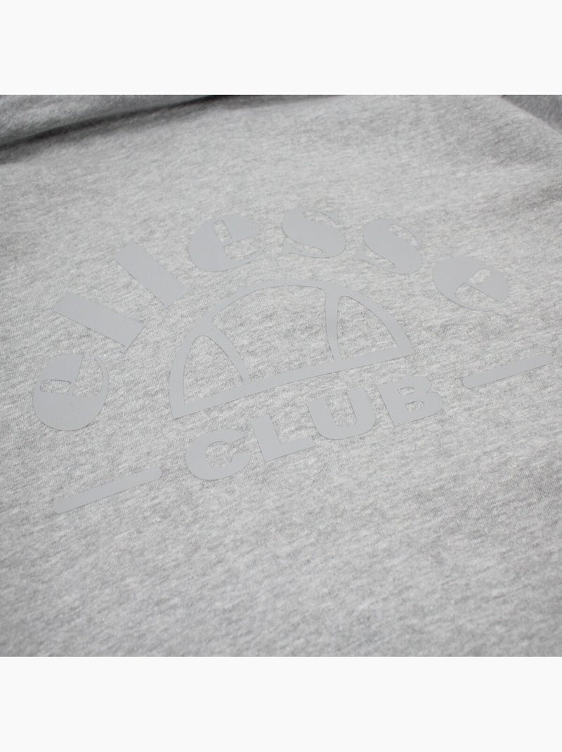 Ellesse - veste zippée à capuche imprimée, manches longues Gris - Kiabi