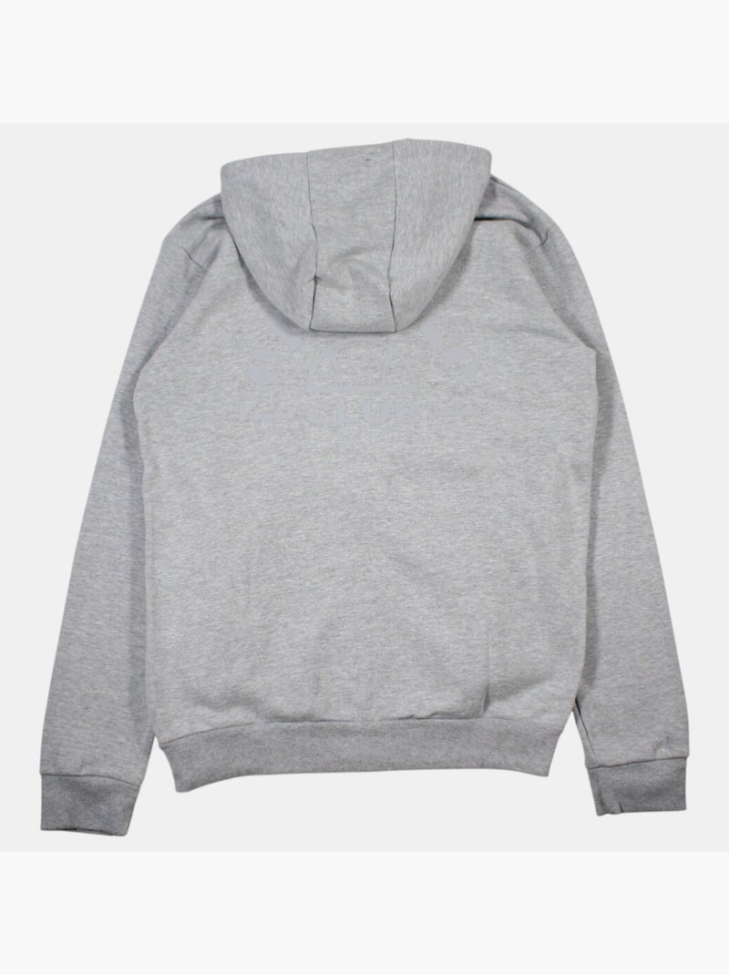 Ellesse - veste zippée à capuche imprimée, manches longues Gris - Kiabi