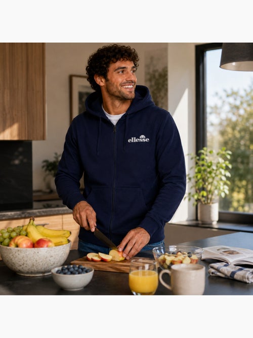 Ellesse - veste zippée à capuche, manches longues - Kiabi Ellesse - veste zippée à capuche, manches longues - Kiabi