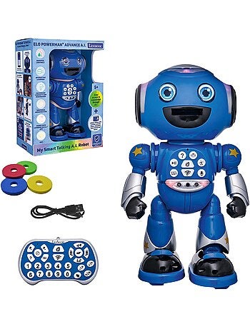 Elo powerman® advance a.i. – mon robot parlant à intelligence artificielle en anglais