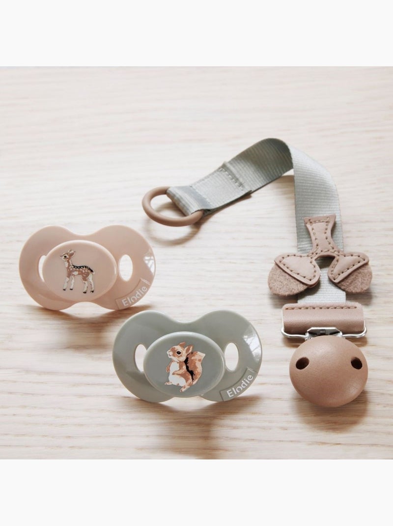Elodie Details - Attache-tétine en bois Hazy Jade Vert - Kiabi