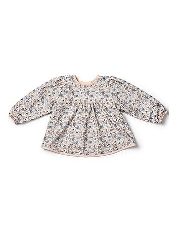 Elodie Details - Bavoir à manches longues Blue Garden