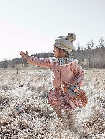Elodie Details - Béret tricoté Creamy (3 ans et +)