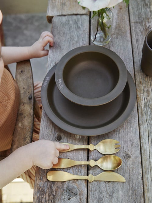 Elodie Details - Coffret couverts Matt gold - Kiabi