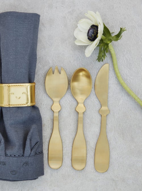 Elodie Details - Coffret couverts Matt gold - Kiabi