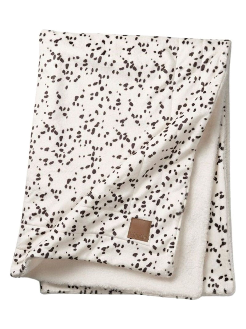 Elodie Details - Couverture en velours Perlé Dalmatian Dots Blanc - Kiabi