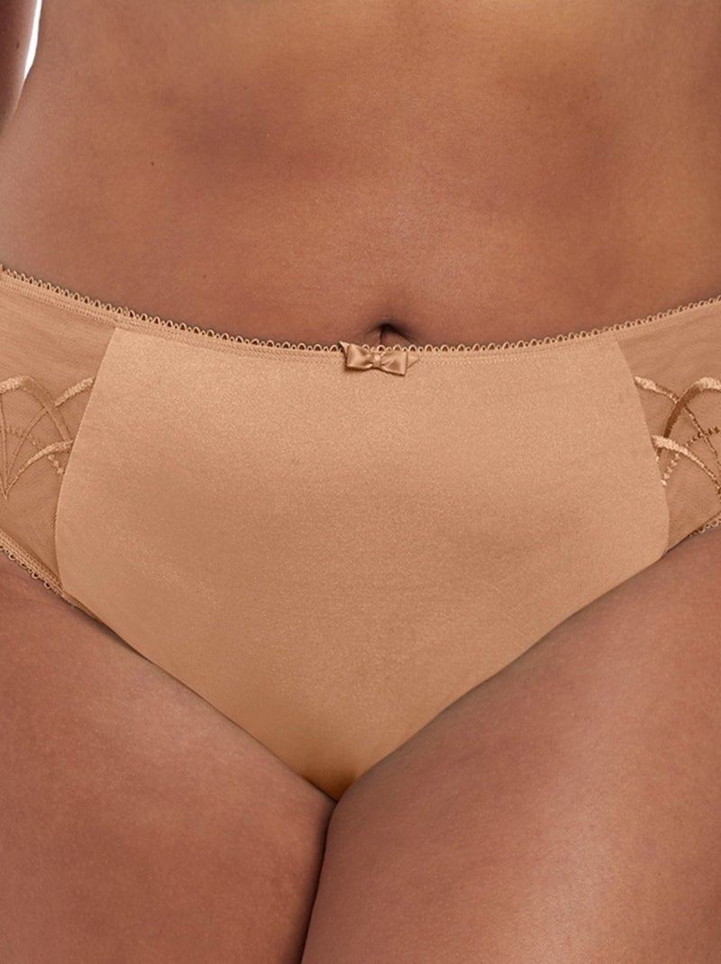 Elomi - Culotte maxi grande taille Cate Beige - Kiabi