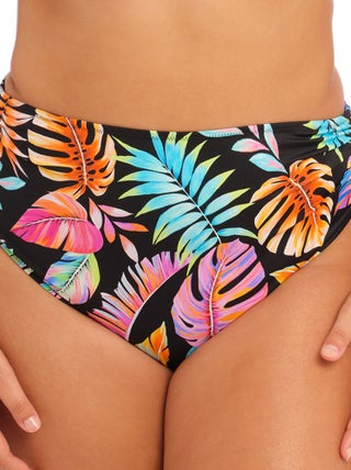 Elomi Swim - Bas de maillot ajustable taille haute Tropical Falls