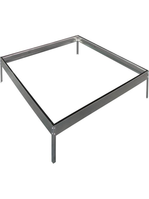 Embase pour serre polycarbonate"Hortensia" - 3,65 m² - 192 x 190 x 8 cm - Kiabi