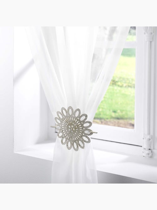 Embrasse Bicolore Mandie blanc/or - Kiabi