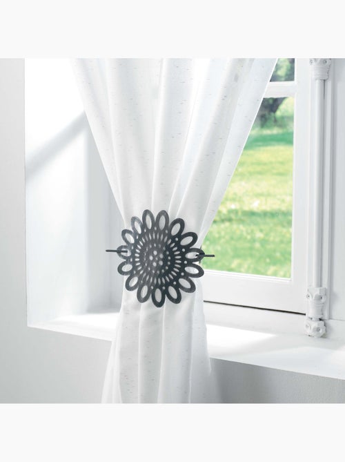 Embrasse Bicolore Mandie gris/argent - Kiabi
