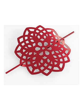 Embrasse broche rosace