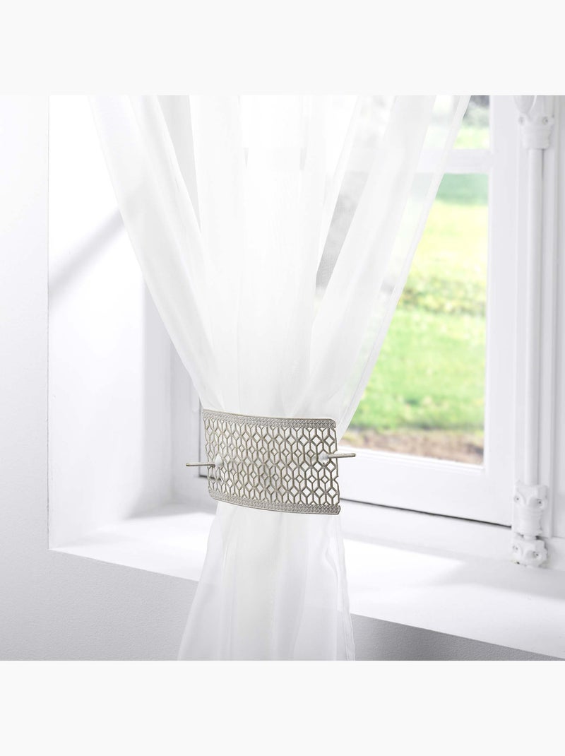 Embrasse Collection Bicolore Rucheas Gris - Kiabi