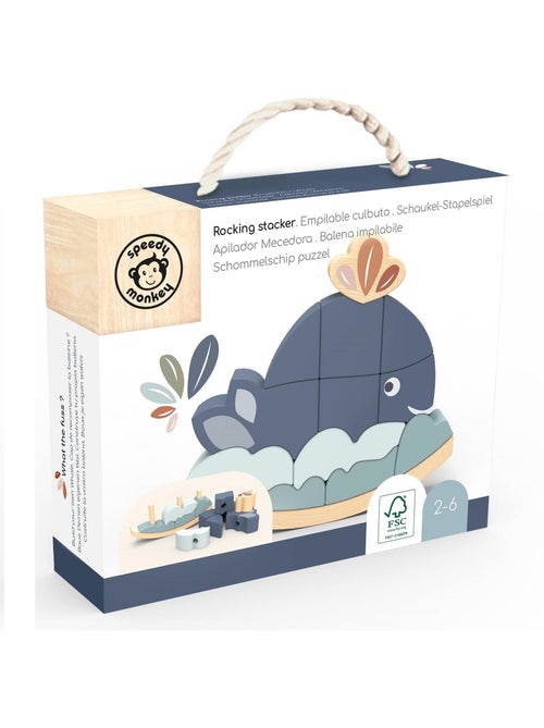Empilable culbuto baleine - Kiabi