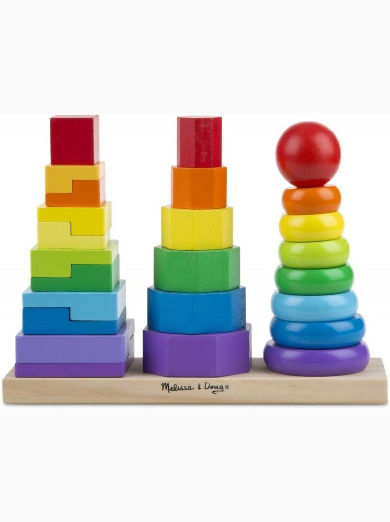 Empilable géométrique Rouge - Kiabi