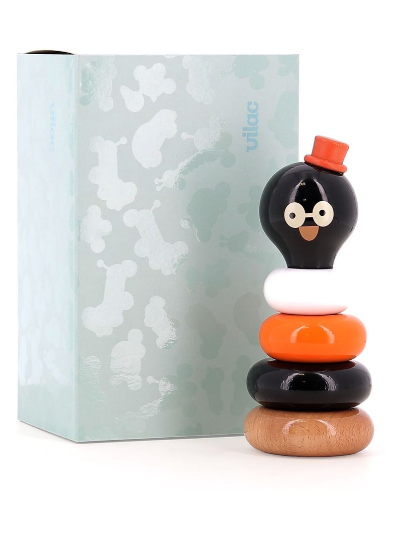 Empilable René le pingouin Noir - Kiabi