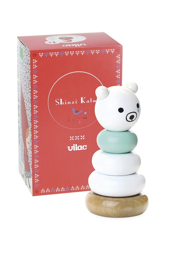 Empilable Sora Bear Shinzi Katoh Blanc - Kiabi