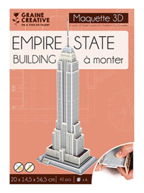 Empire State Building Maquette 3D - Kiabi