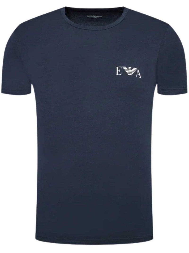 Emporio Armani - T-shirts Bleu Bleu marine Blanc - Kiabi