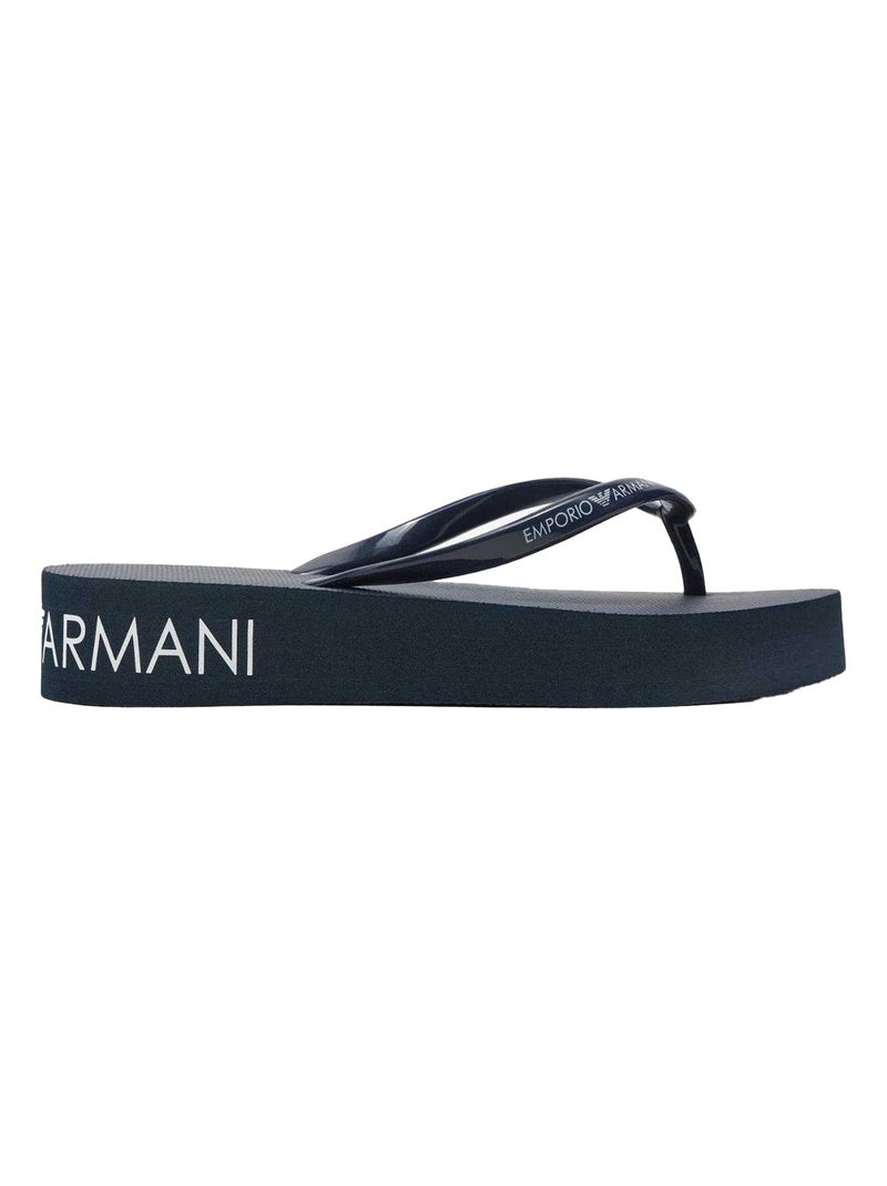 Emporio Armani - Tongs Bleu marine - Kiabi