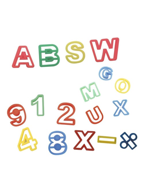 Emporte-pièces Alphabet + Chiffres pour pâte à - Graine Créative - Kiabi