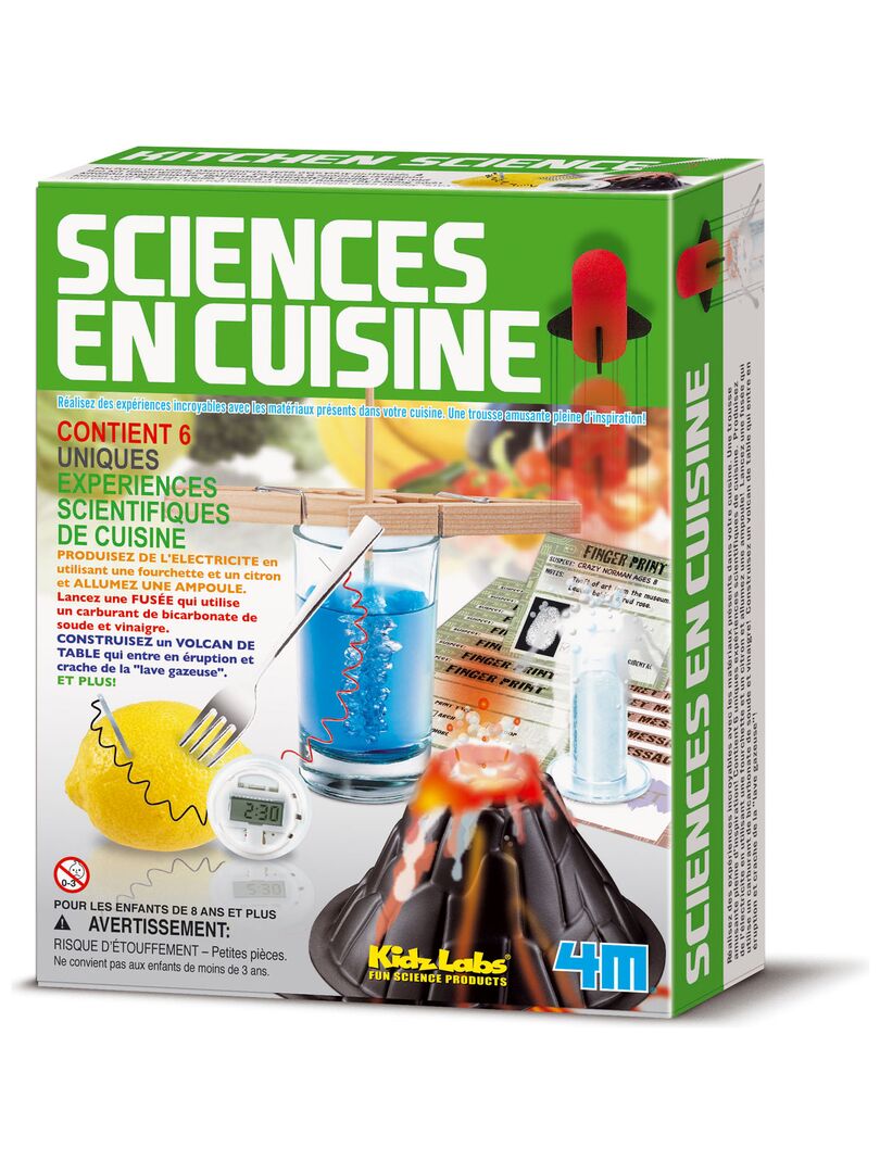 En cuisine - Coffret découverte de la science - N/A - Kiabi - 21.98€