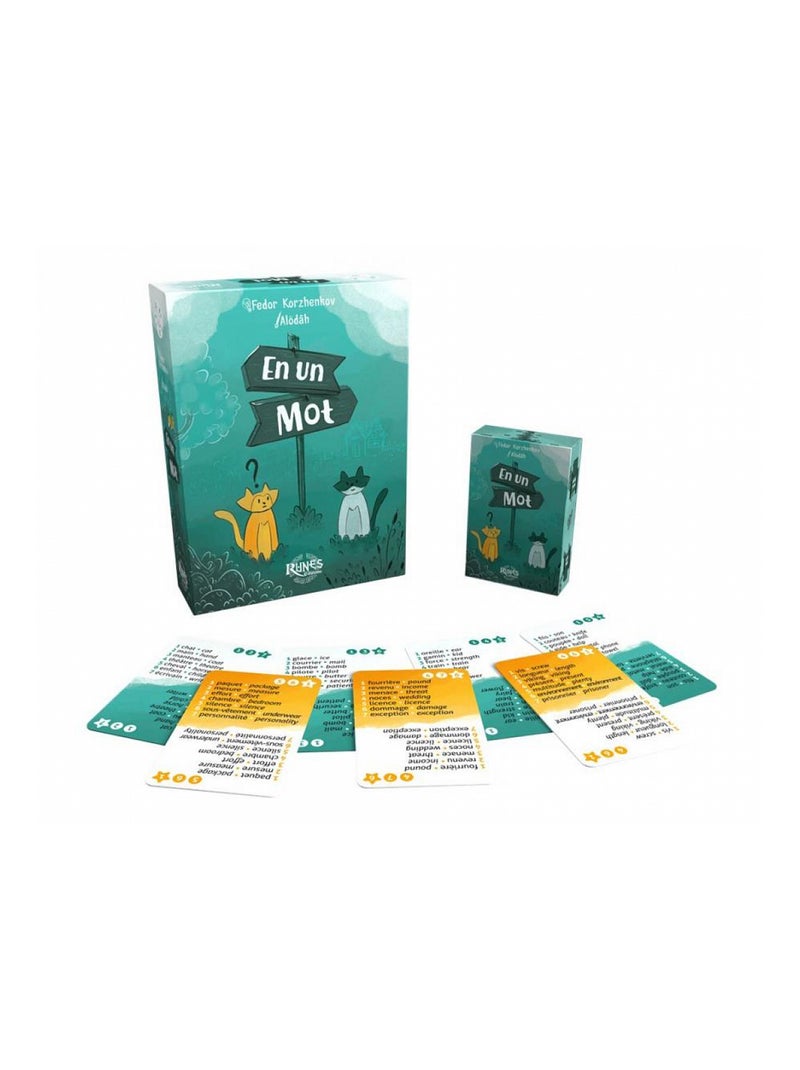 En un mot le jeux de societe Bleu turquoise - Kiabi