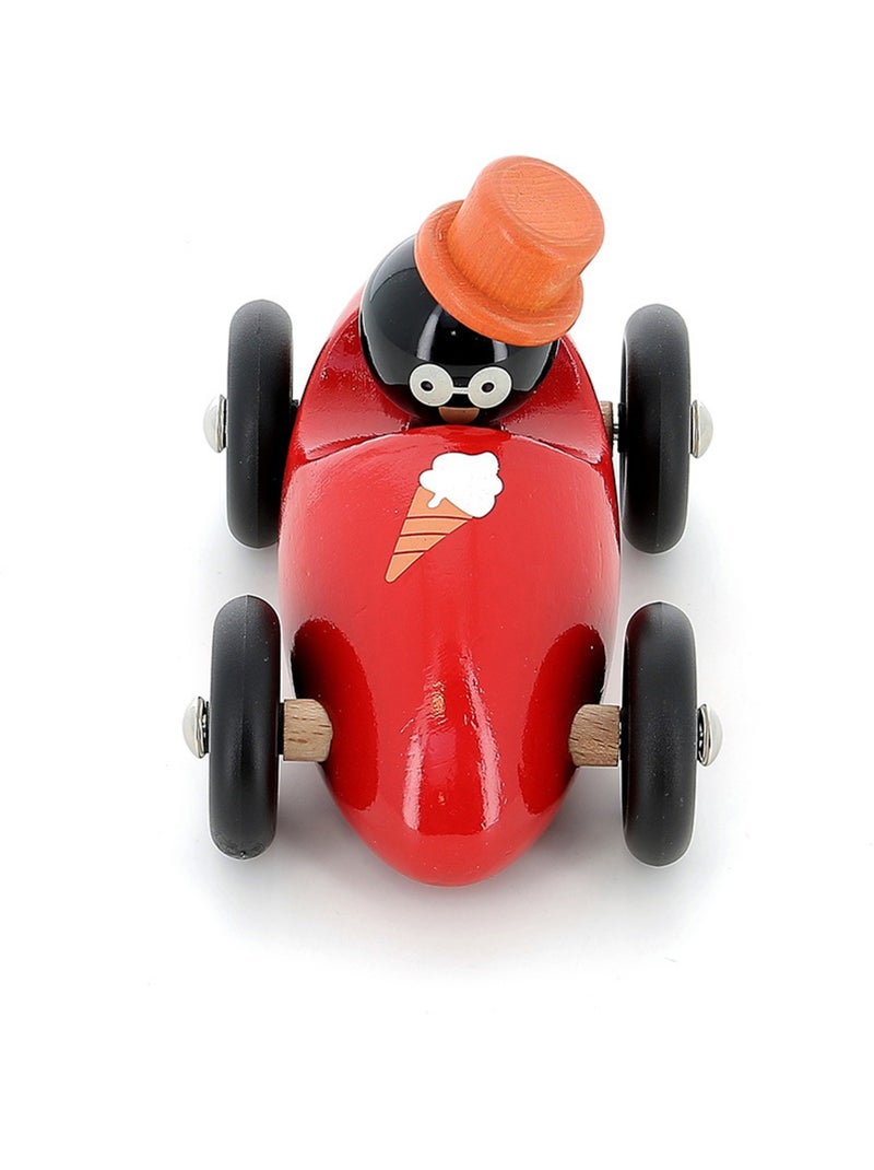 En voiture René le pingouin Rouge - Kiabi