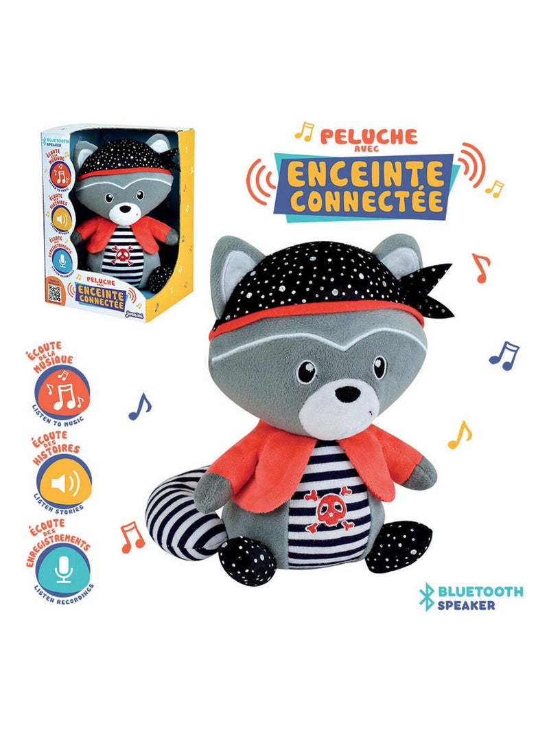 Enceinte Bluetooth - Peluche John Le Raton Multicolore - Kiabi