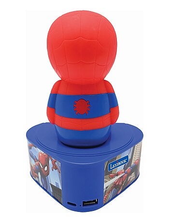 Enceinte Bluetooth avec figurine lumineuse de Spiderman