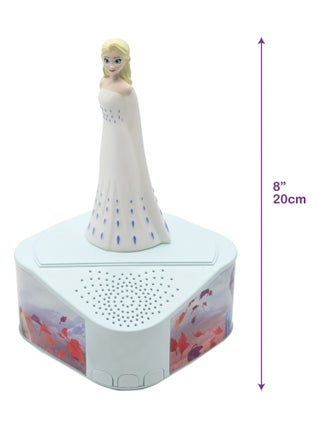 Enceinte Bluetooth avec figurine lumineuse Elsa