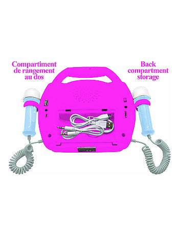 Enceinte Bluetooth Barbie avec micros
