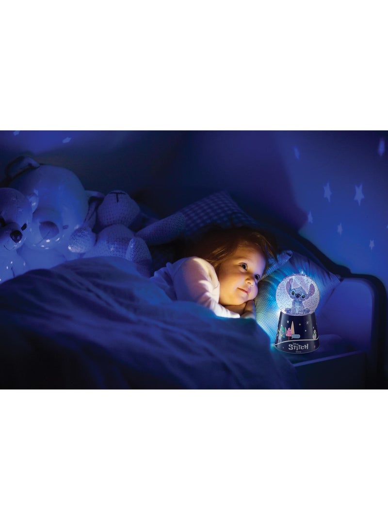 Enceinte Bluetooth Boule ? neige Stitch Bleu - Kiabi