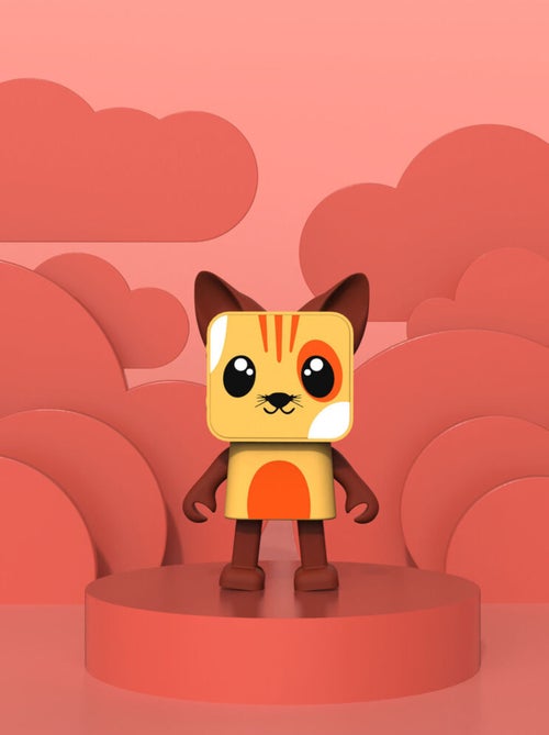 Enceinte Bluetooth Dancing Animal Chat - 3W - Danse en Musique - Mode Stéréo TWS - MOB - Kiabi