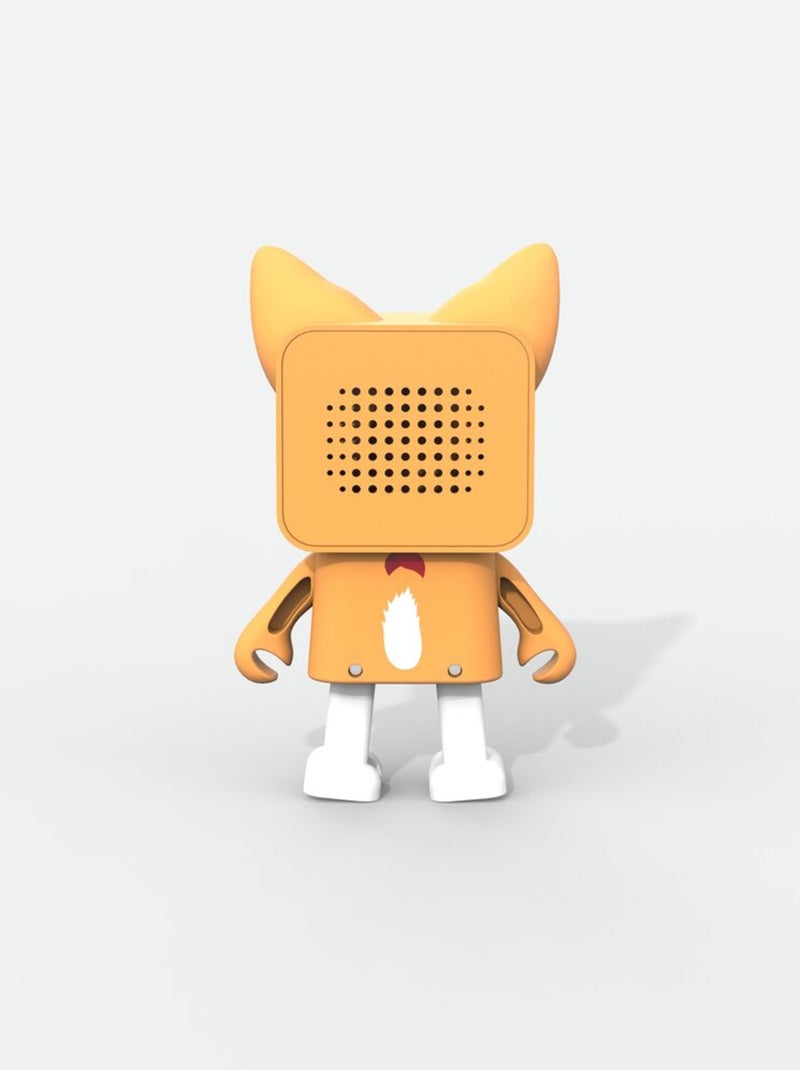 Enceinte Bluetooth Dancing Animal Corgi - 3W - Danse en Musique - Mode Stéréo TWS - MOB Blanc Orange clair - Kiabi