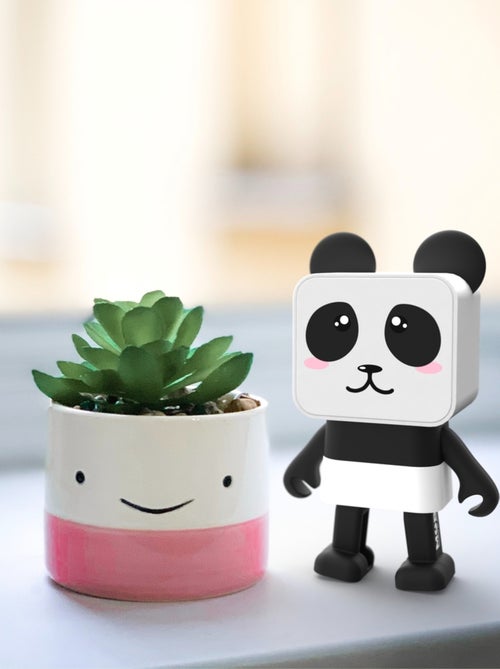 Enceinte Bluetooth Dancing Animal Panda - 3W - Danse en Musique - Mode Stéréo TWS - MOB - Kiabi Enceinte Bluetooth Dancing Animal Panda - 3W - Danse en Musique - Mode Stéréo TWS - MOB - Kiabi