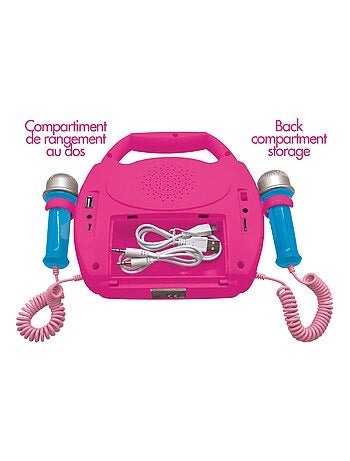 Enceinte Bluetooth Disney Princesse avec micros
