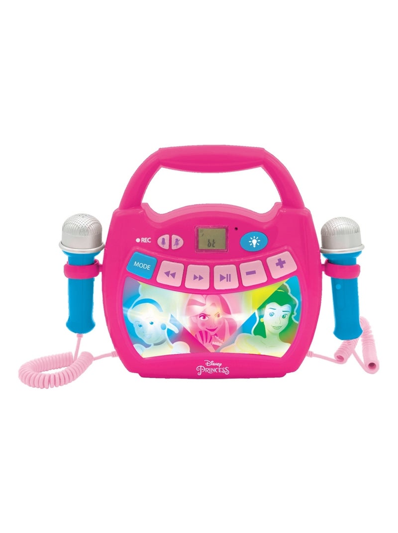 Enceinte Bluetooth Disney Princesse avec micros Rose - Kiabi