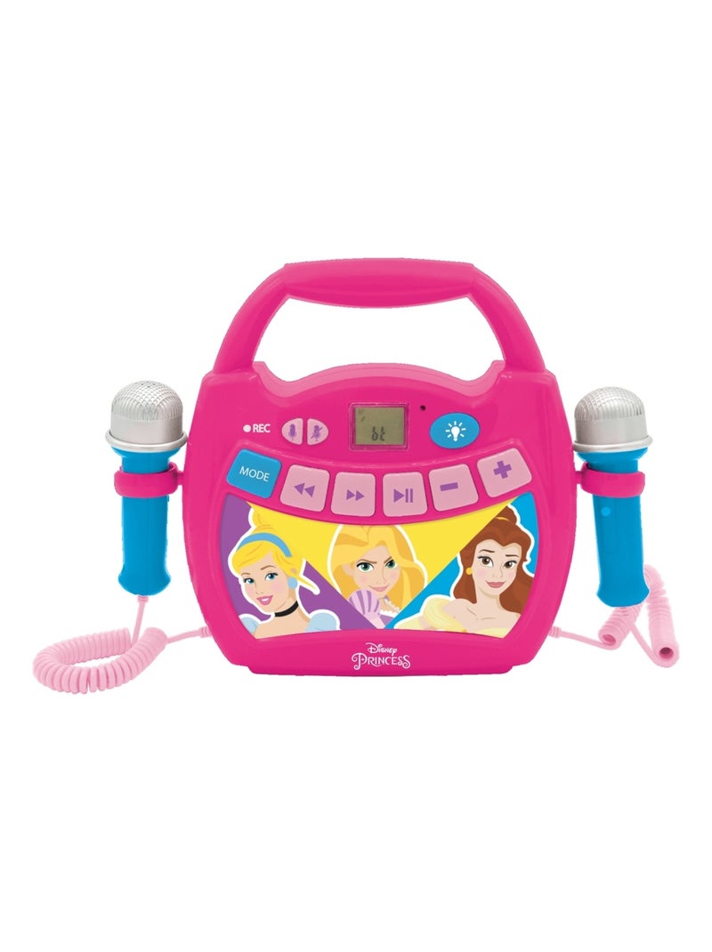 Enceinte Bluetooth Disney Princesse avec micros Rose - Kiabi
