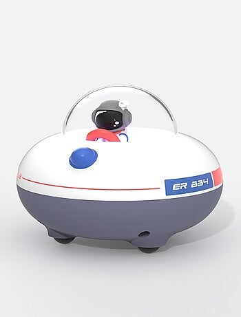 Enceinte Bluetooth et Humidificateur d'Air - Cosmo Bubbly - Veilleuse Design Vaisseau Spatial - MOB