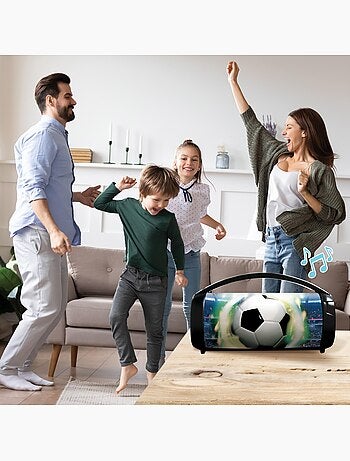Enceinte Bluetooth® Football avec Micro