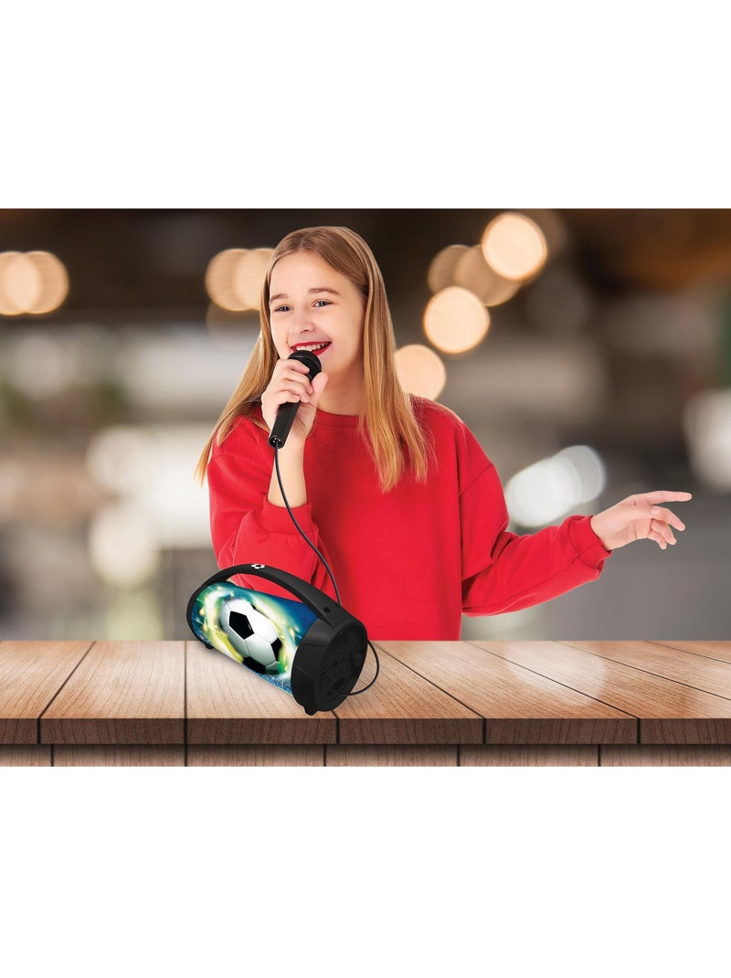 Enceinte bluetooth® football avec micro Multicolore - Kiabi