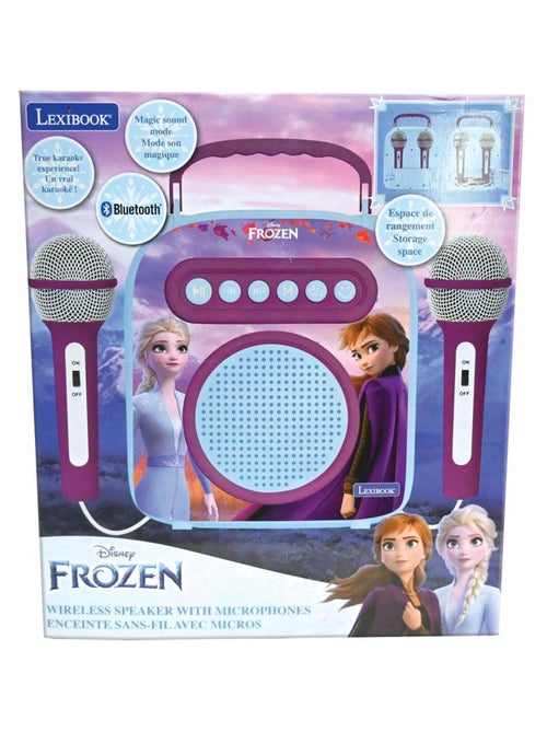 Enceinte Bluetooth Frozen avec micros - Kiabi Enceinte Bluetooth Frozen avec micros - Kiabi