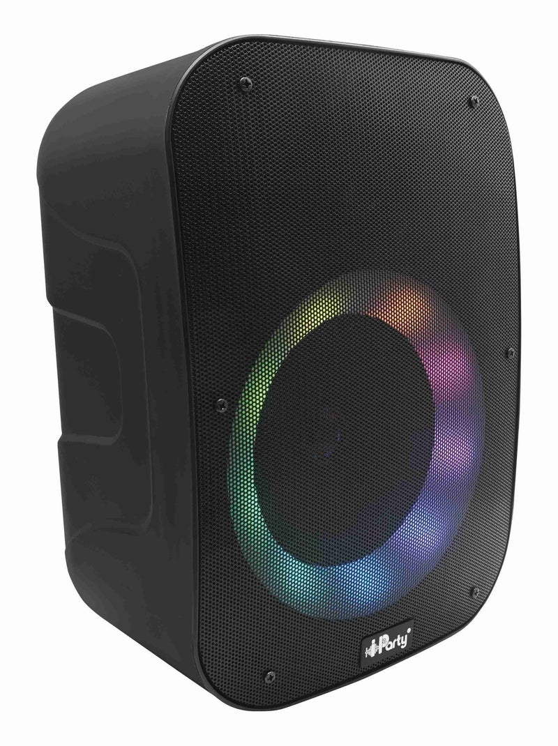 Enceinte Bluetooth iParty avec micro et effets lumineux multicolores Noir - Kiabi